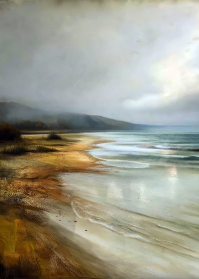 Paesaggio costiero nebbioso da Justyna Jaszke