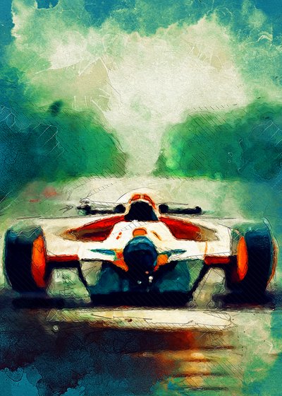 Auto da Formula ad alta velocità da Justyna Jaszke