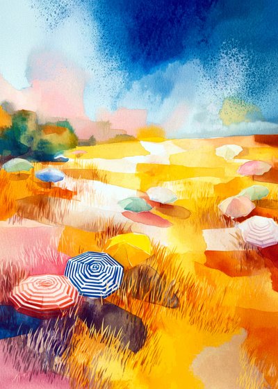 Ombrelli Sunny Field da Justyna Jaszke