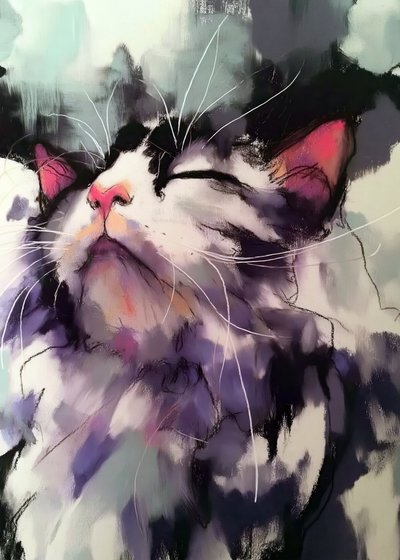 Il sogno del gatto vivace da Justyna Jaszke