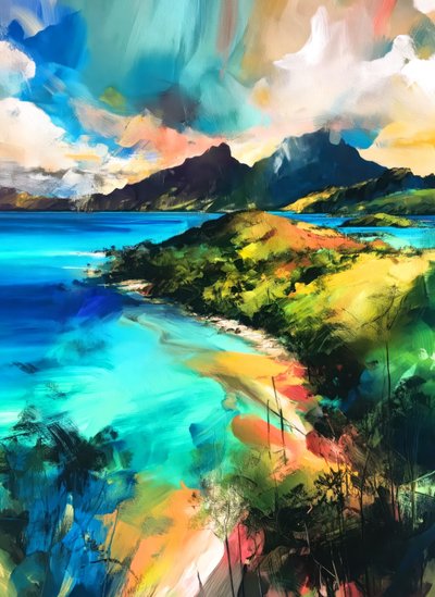 Una vivace costa tropicale da Justyna Jaszke