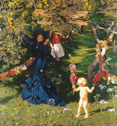 Il giardino strano da Józef Mehoffer