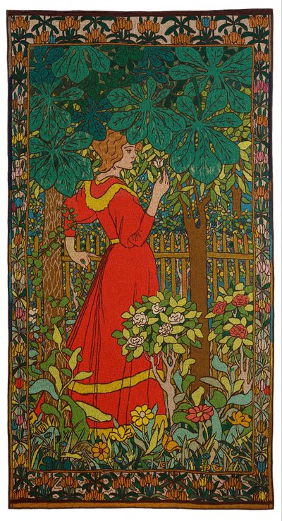 Signora in rosso da József Rippl Rónai