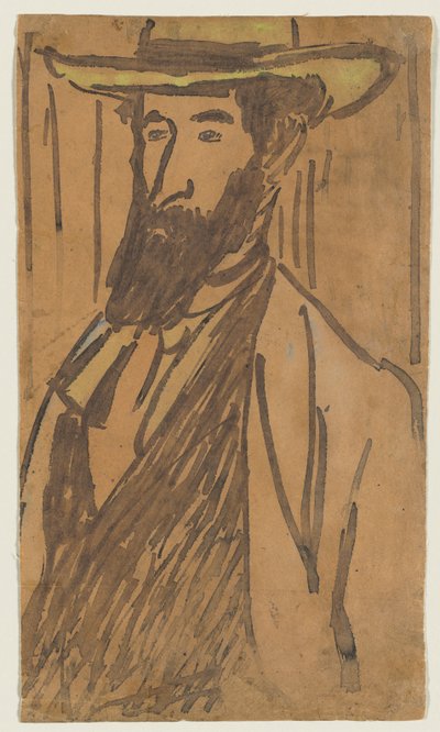 Ritratto di Aristride Maillol da József Rippl Rónai