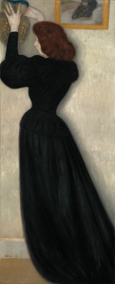 Donna Slanciata con Vaso, 1894 da József Rippl Rónai