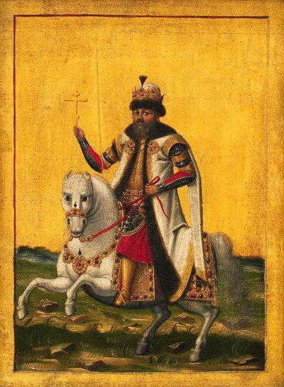 Mikhail Fjodorovitj (1613-45), zar russo da KMS 1401 Ubekendt