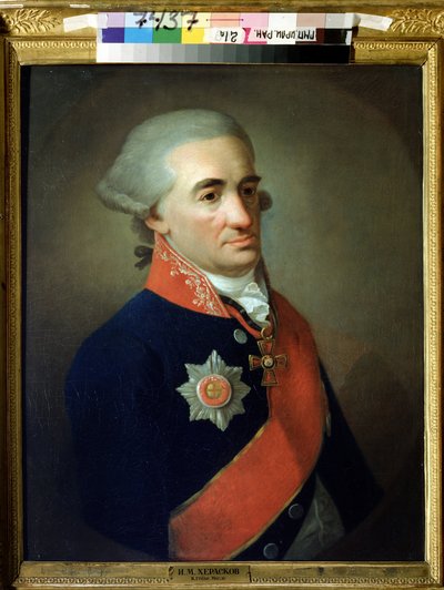 Ritratto del poeta e scrittore russo Michail M. Heraskov da K. Goekke