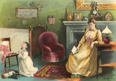 La preghiera serale del bambino da Kaefer