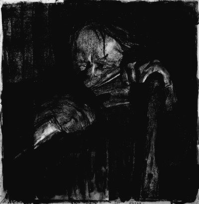 Affilatura della falce da Käthe Kollwitz