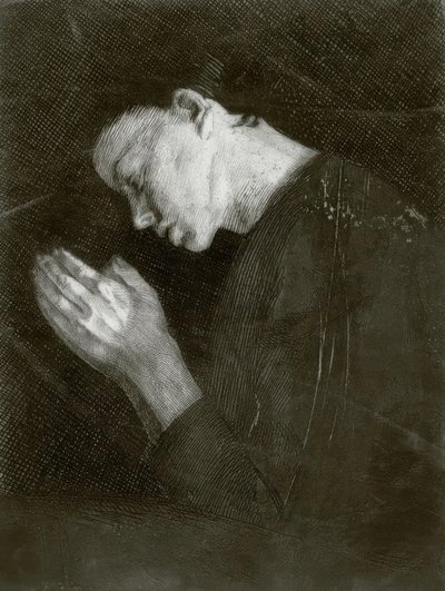 Ragazza che prega da Käthe Kollwitz