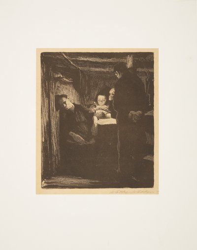Una rivolta dei tessitori - Morte da Käthe Kollwitz