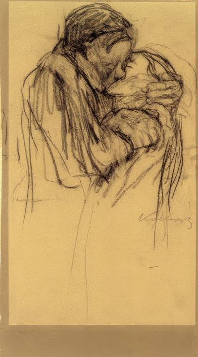 Il bacio da Käthe Kollwitz