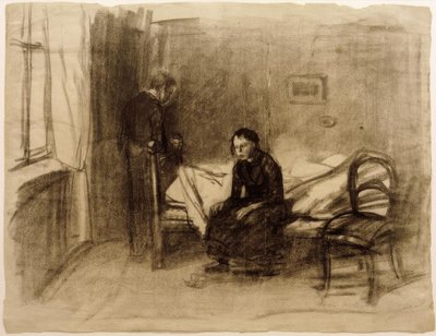 Giovane coppia da Käthe Kollwitz