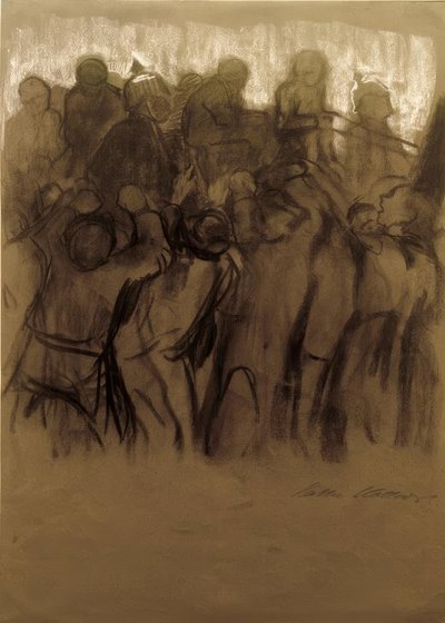 Razzia (Sciopero del carbone) da Käthe Kollwitz