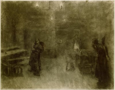 Scena da Germinal da Käthe Kollwitz