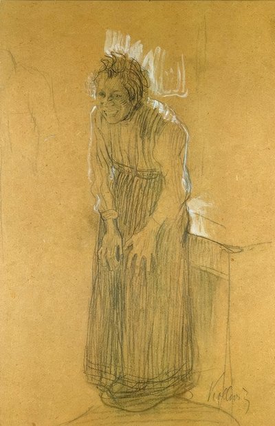 Donna che ride da Käthe Kollwitz