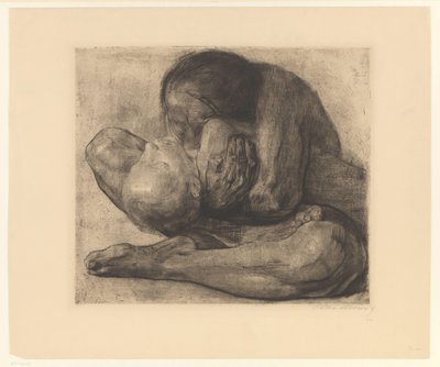 Madre con bambino morto da Käthe Kollwitz
