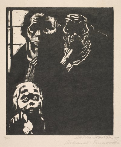 Proletariato: No. 1 Disoccupato da Käthe Kollwitz