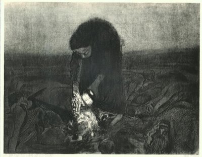 Campo di battaglia da Käthe Kollwitz