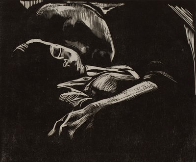 Donna Dormiente con Bambino da Käthe Kollwitz