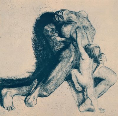 Morte e donna da Käthe Kollwitz