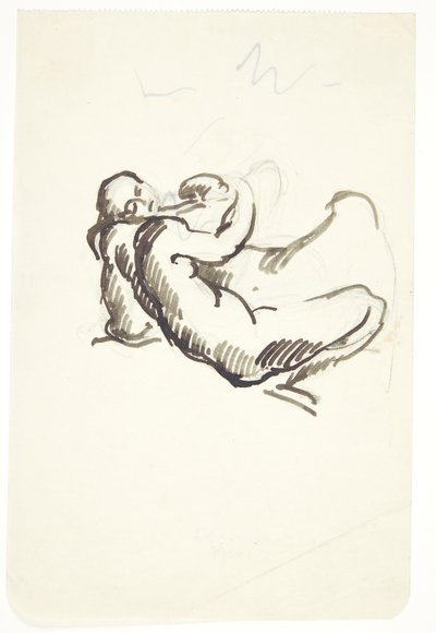 Studio per Leda con il cigno da Kai Nielsen