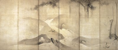 Pino e prugna al chiaro di luna da Kaiho Yusho