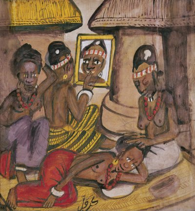 Donne del Mali, c.1929 da Kalifala Sidibe