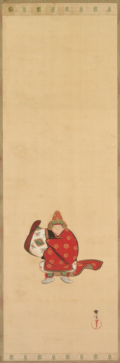Danzatore Bugaku da Kamisaka Sekka