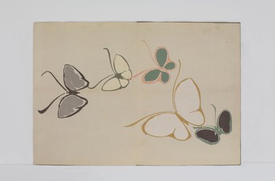 Chō senshu (Mille tipi di farfalle), Volume 2 da Kamisaka Sekka