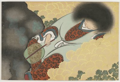 Fiori di cento mondi (Momoyogusa): Ragazzo del crisantemo (Kikujidō) da Kamisaka Sekka