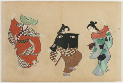 Fiori di cento mondi (Momoyogusa): Danza (Odori) da Kamisaka Sekka