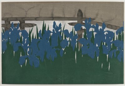 Fiori di cento mondi (Momoyogusa): Otto ponti (Yatsuhashi) da Kamisaka Sekka