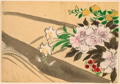 Fiori di Cento Mondi (Momoyogusa): Barca dei Fiori (Hanabune) da Kamisaka Sekka