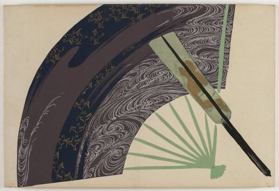 Fiori di cento mondi (Momoyogusa): Ventagli pieghevoli (Suehiro) da Kamisaka Sekka