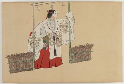 Fiori di cento mondi (Momoyogusa): Nonomiya (Nonomiya) da Kamisaka Sekka