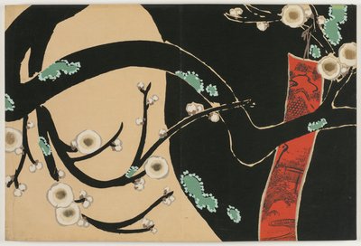 Fiori di Cento Mondi (Momoyogusa): Prugna (Ume) da Kamisaka Sekka