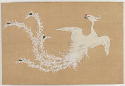 Fiori di cento mondi (Momoyogusa): Fenice bianca (Hakuho) da Kamisaka Sekka
