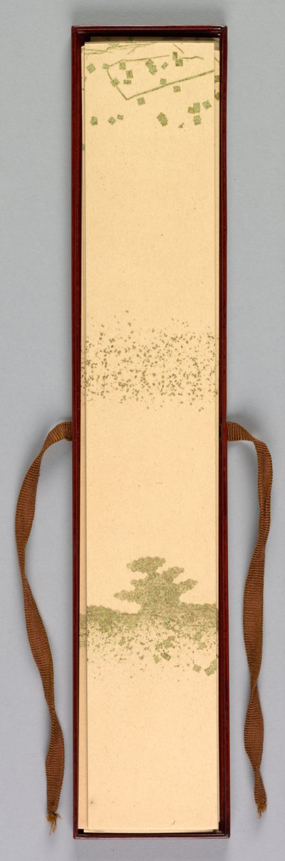 Scatola di carte di poesie, 1868-1912 da Kamisaka Sekka