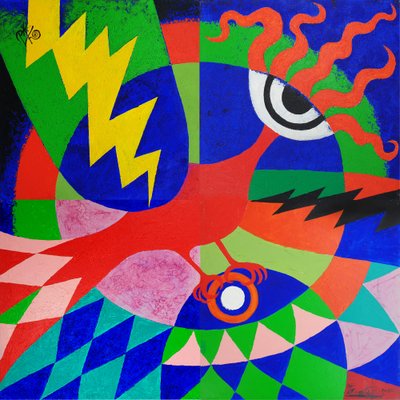 Uccello geometrico dinamico da Kanat Ibragimov