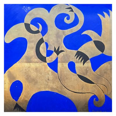 Dynamic Gold: forme blu da Kanat Ibragimov