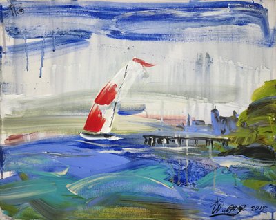Navigando in mare aperto da Kanat Ibragimov