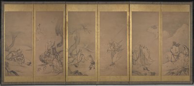 Patriarchi Buddisti, Daoisti E Confuciani da Kano Sanraku
