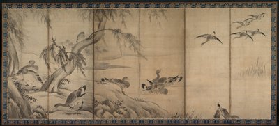Oche selvatiche, fine 1500-inizio 1600 da Kano Sanraku