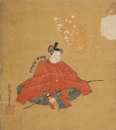 Poeta immortale, XVII secolo da Kano Shoun