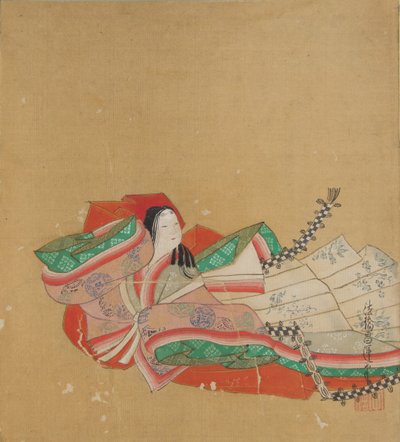 Poeta immortale, XVII secolo da Kano Shoun