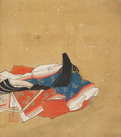Poeta immortale, XVII secolo da Kano Shoun