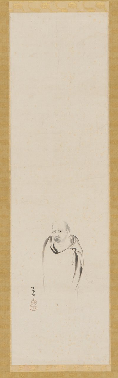 Bodhidharma, periodo Edo, XVII secolo da Kanō Tan’yū