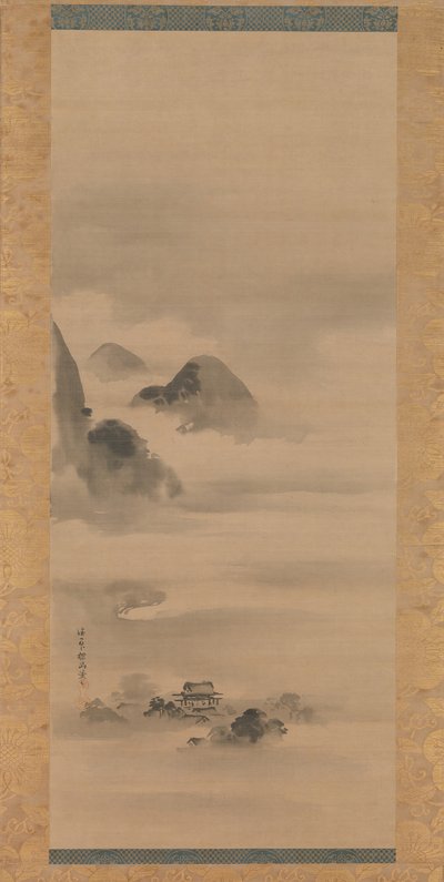 Paesaggio al chiaro di luna da Kanō Tan’yū