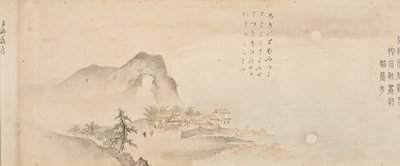 Otto Vedute dei Fiumi Xiao e Xiang da Kano Toun